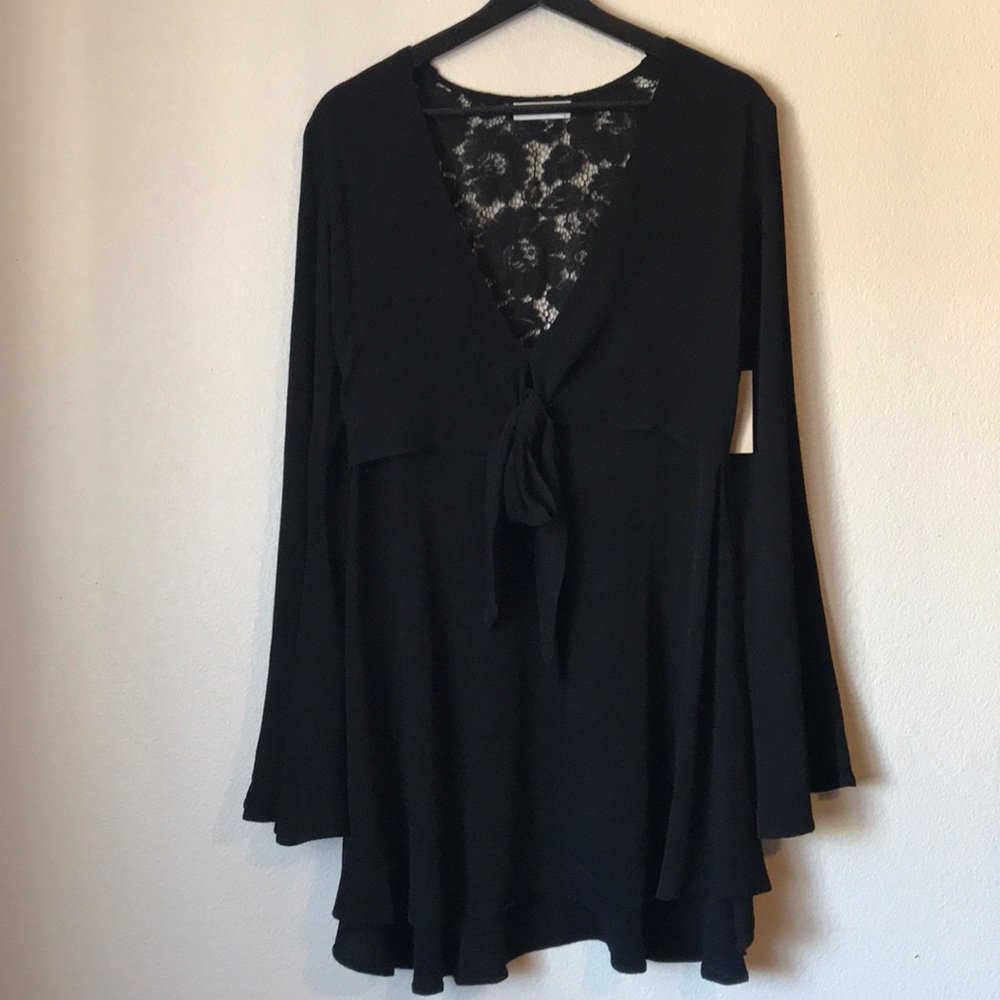 Flynn Skye NWT London Mini Dress bell sleeves